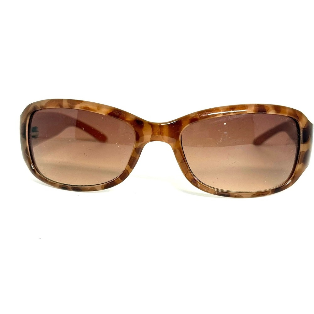 Nine‎ West Womens Tortoise Shell Rectangle Sunglasses Brown Gradient Lens